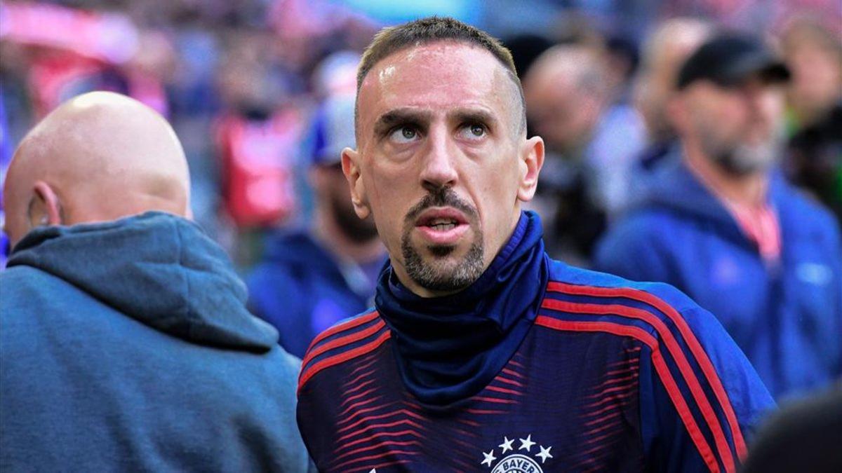 Ribery se congratula de haber seguido en el Bayern.