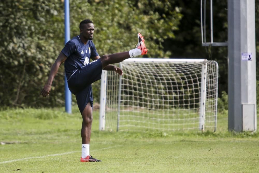 Entrenamiento del Real Oviedo