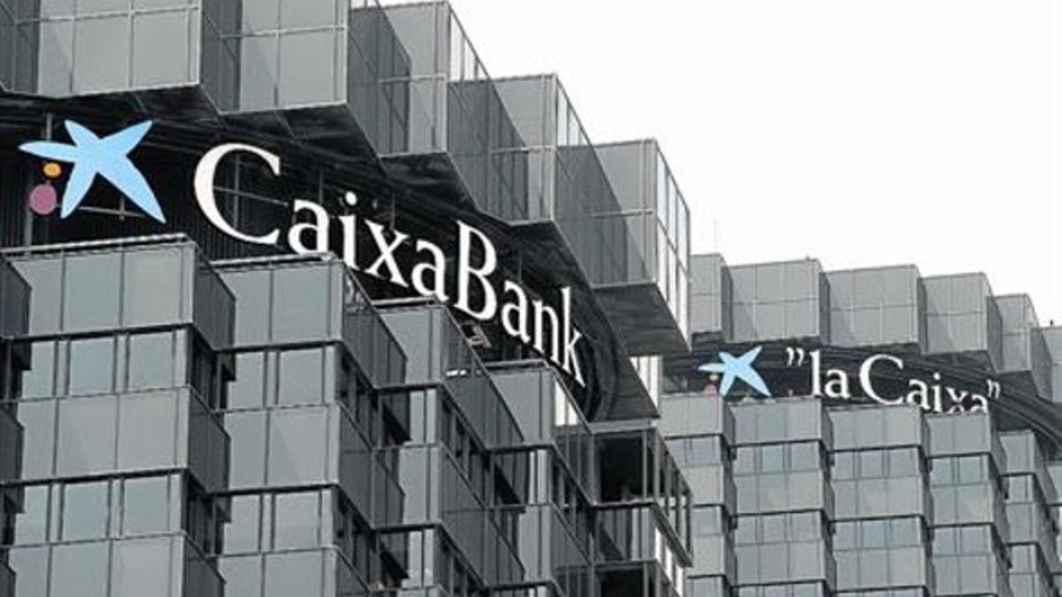 La sede central de CaixaBank, en la avenida Diagonal de Barcelona.