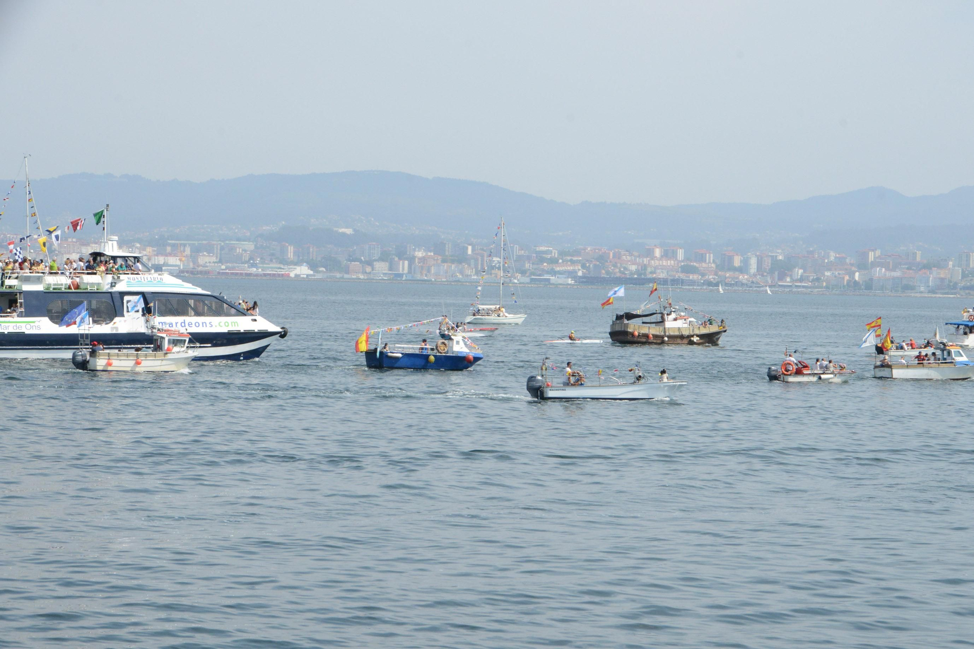 Las celebraciones de la Virgen de Carmen en Cangas