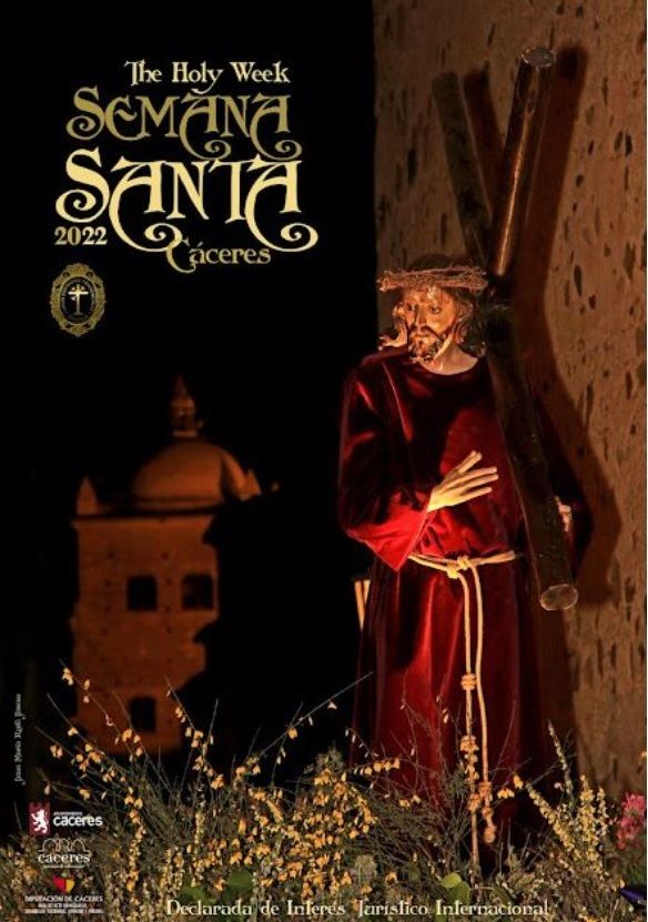 Cartel de la Semana Santa de Cáceres 2022.