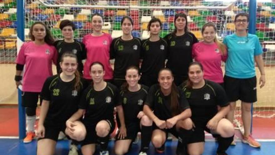 Las «guerreras! del Futsa Alaquàs Sénior Femenino.