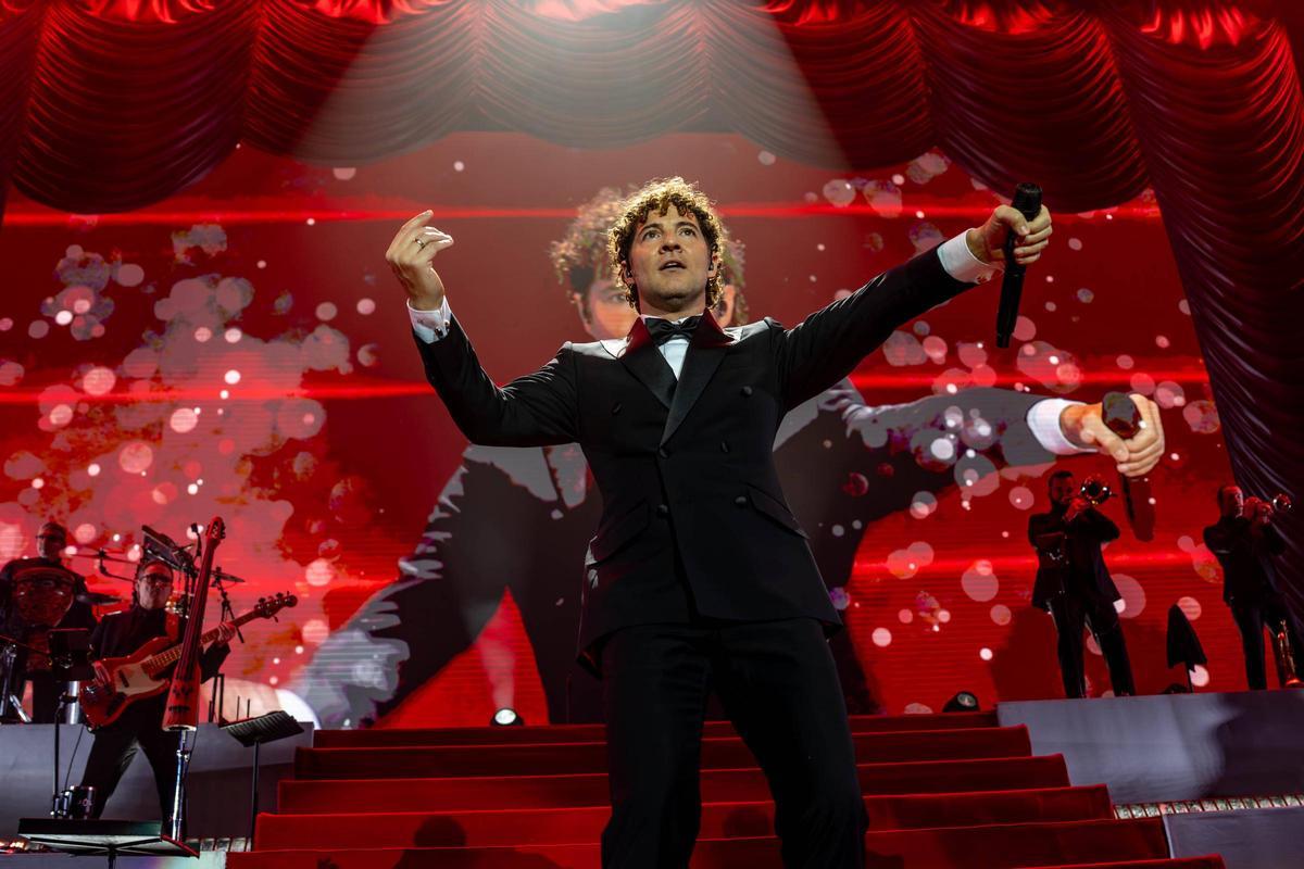 Concierto de Navidad de David Bisbal en el Palau Sant Jordi