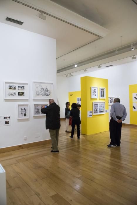 Inauguración de la exposición "El Arte del Cómic"