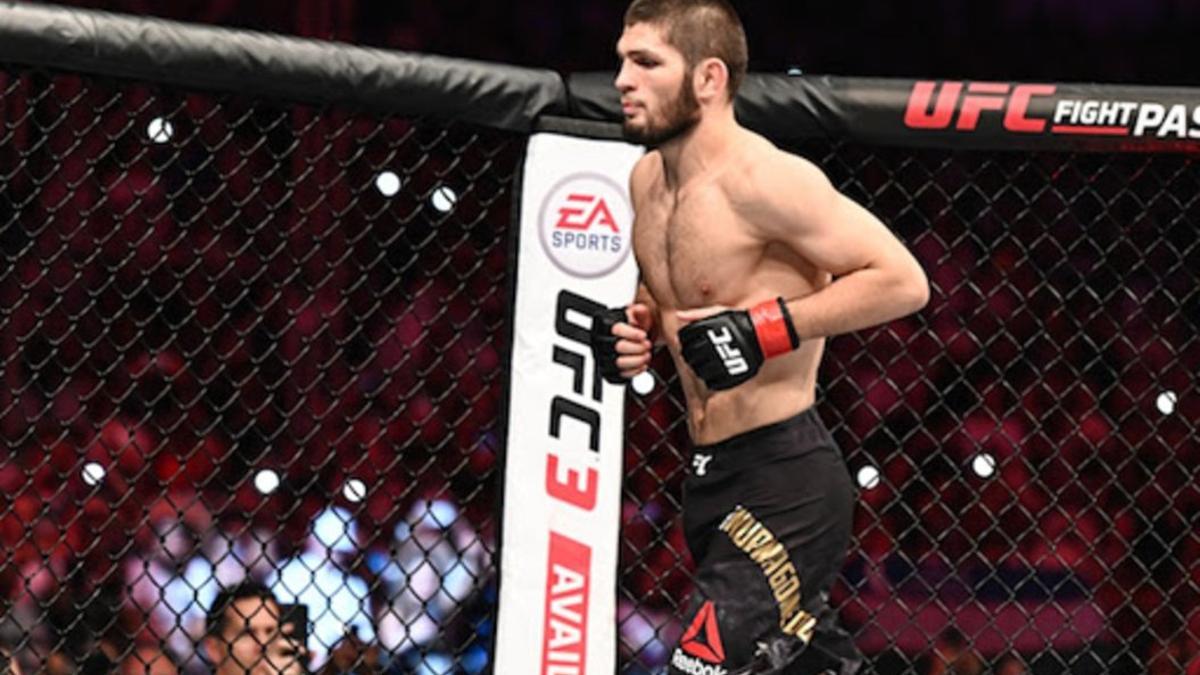 Khabib Nurmagomedov obtuvo la victoria en dos asaltos