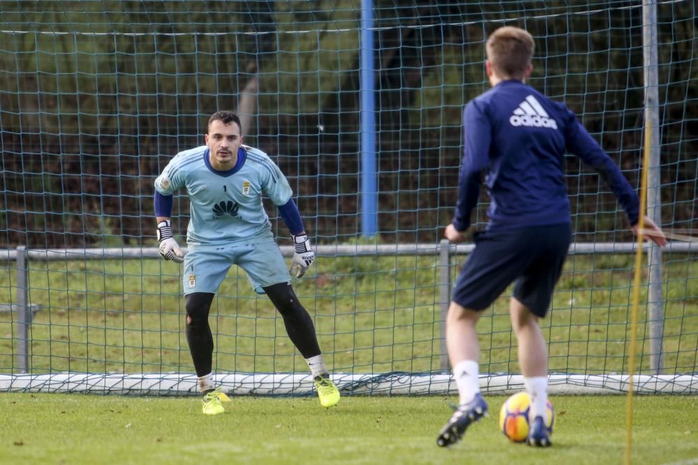 Entrenamiento del Real Oviedo