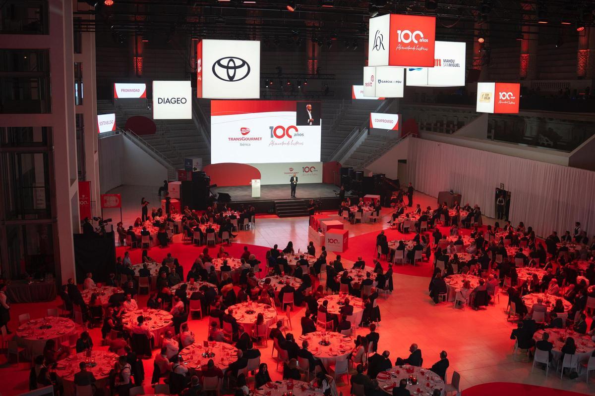 El MNAC va acollir la gala de cloenda del centenari de Transgourmet Ibèrica.