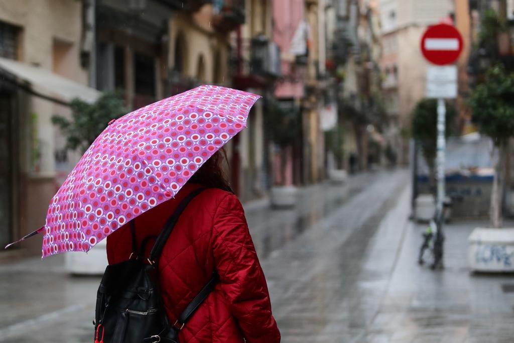 El tiempo en València: Lluvia par empezar el fin de semana