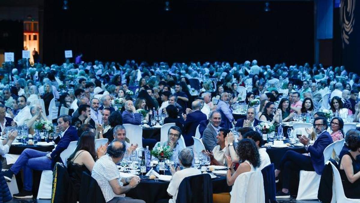 Participantes en la Cea do Deporte da Coruña, este viernes, en Expocoruña-