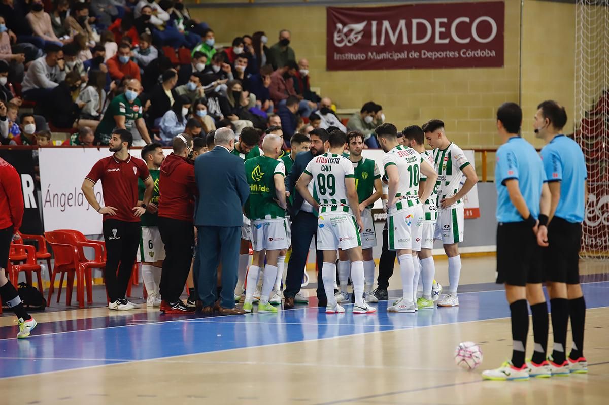 Las imágenes de la victoria del Córdoba Futsal ante el Burela