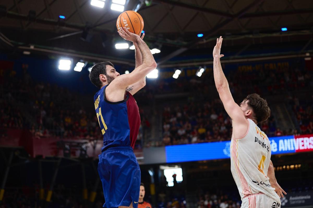 Álex Abrines scored 4 triples in the 98-72 victory against Lleida