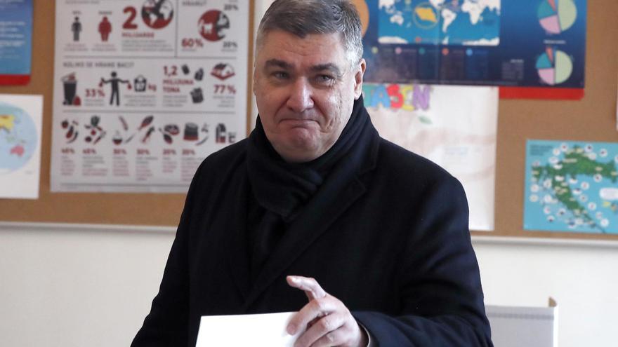 Milanovic roza la mayoría absoluta en la primera vuelta de las presidenciales de Croacia