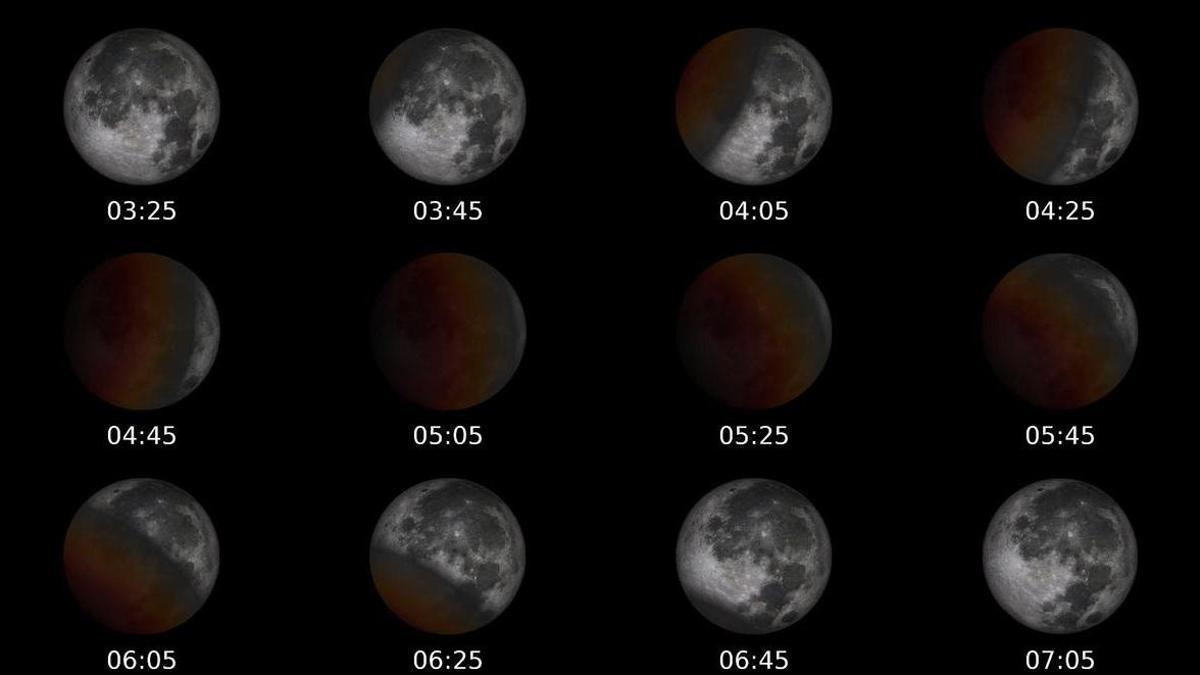 Eclipse parcial de Luna del 28 de agosto en Canarias: cómo verlo sin gafas especiales y los mejores puntos para observarlo