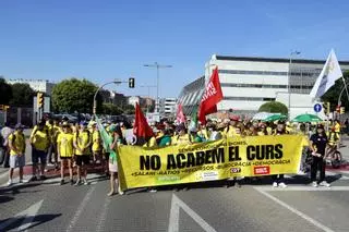 Directo | Comienza la reunión entre los sindicatos y Educació, que les presentará una propuesta "definitiva"