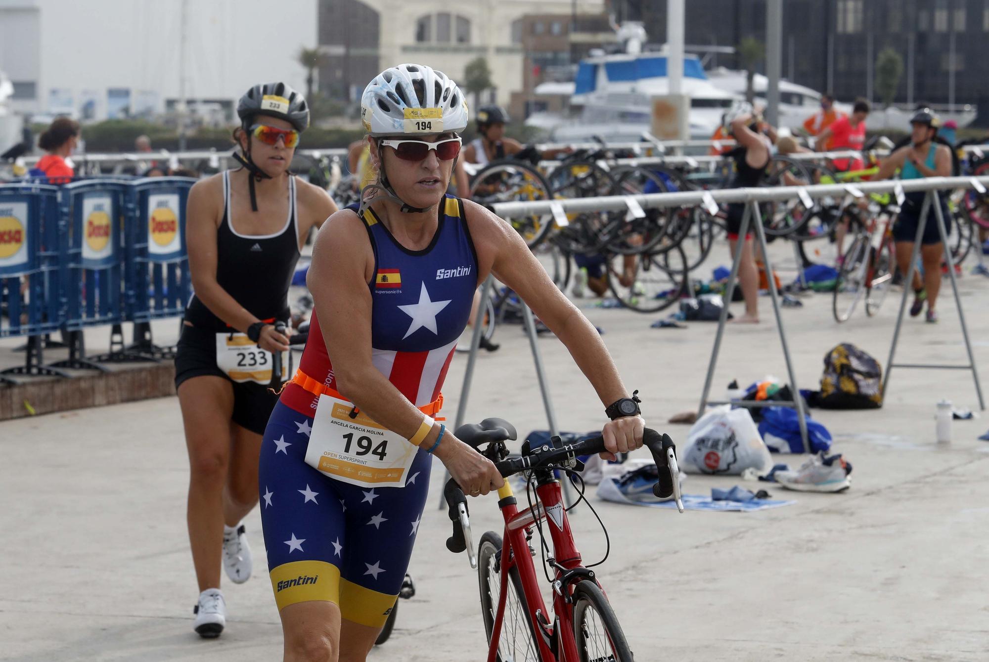 Europe Triathlon Championships Valencia 2021.  Supersprint Open masculino y femenino