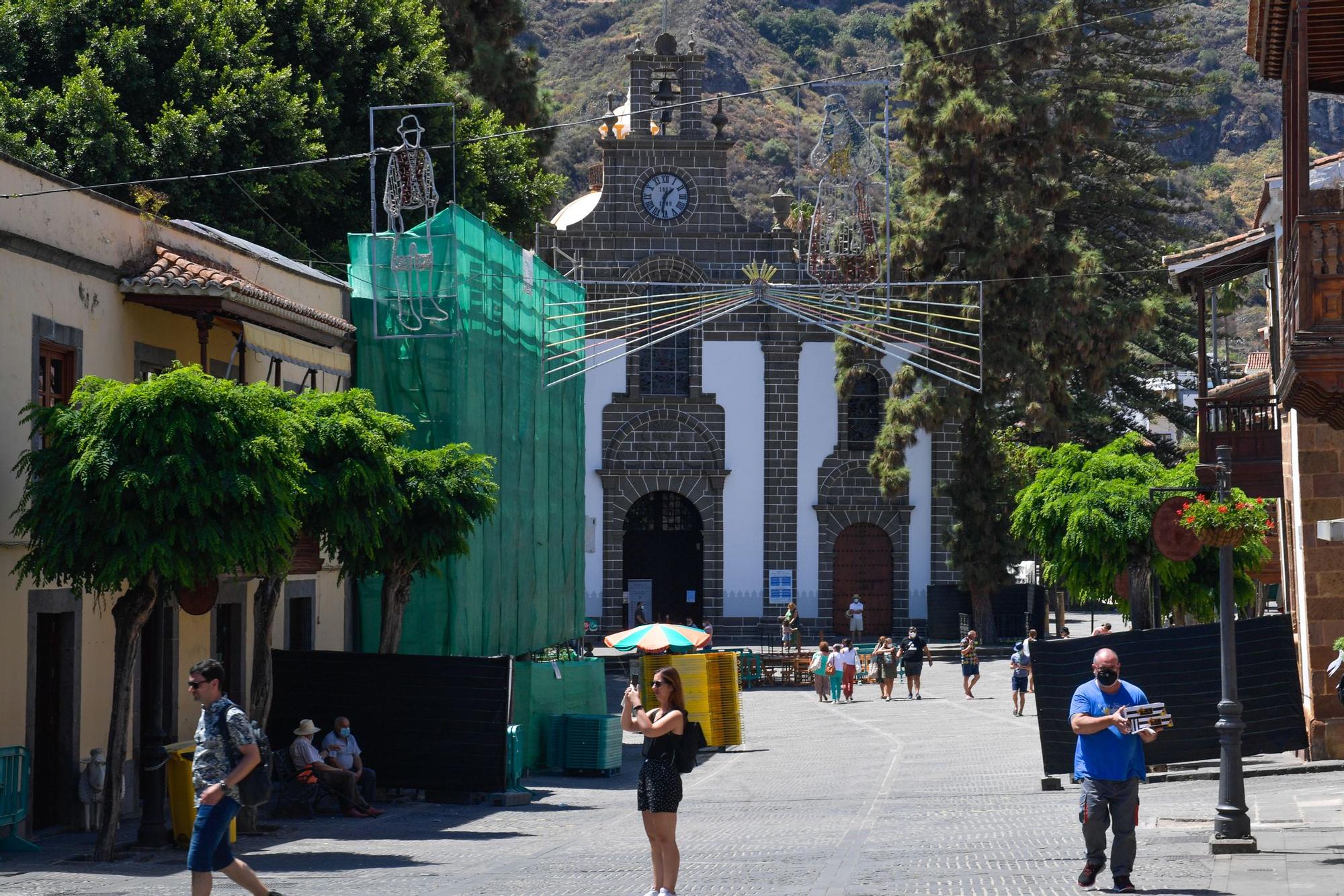 Comienza el programa religioso de la festividad del Pino en Teror