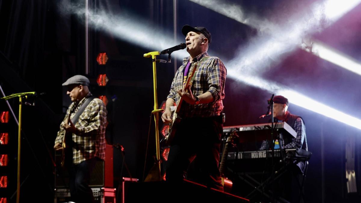 Un concierto de Los Berrones.