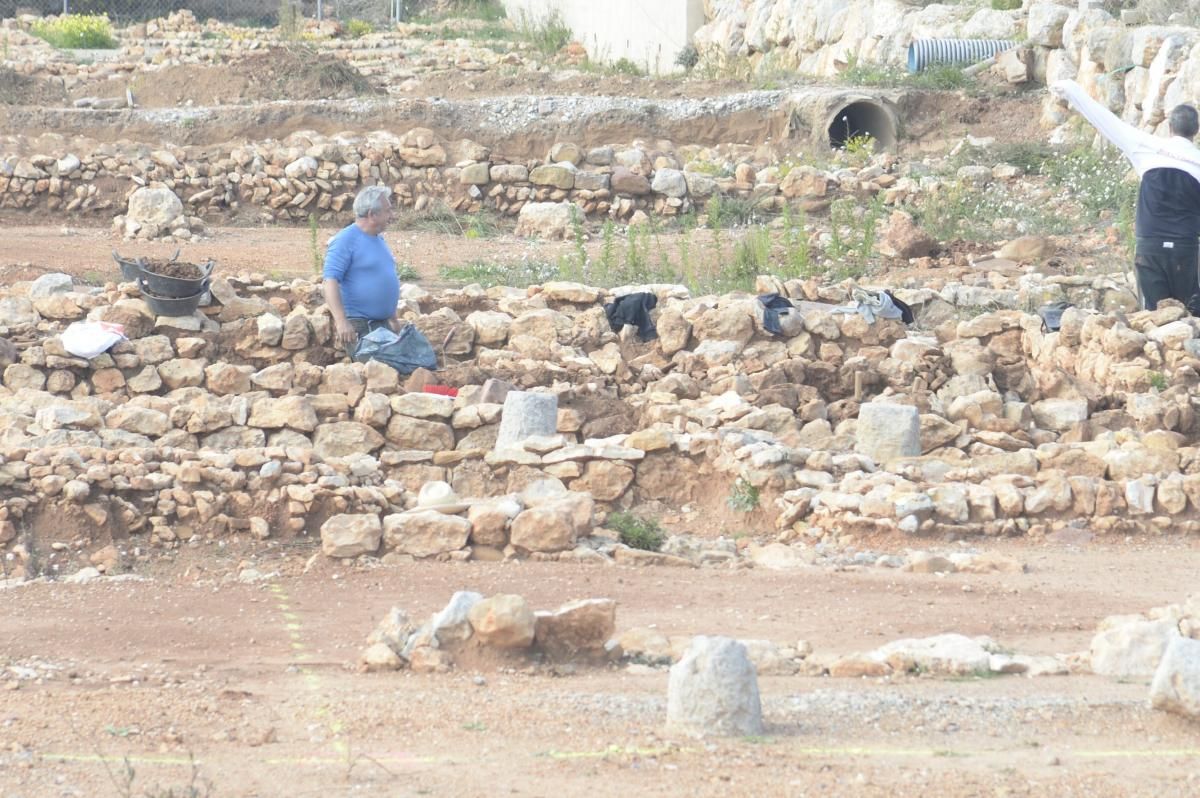 Obras en la villa romana de Castellón