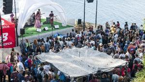 El Sinsal Fest se celebra en la diminuta isla de San Simón, en la ría de Vigo.