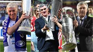 Gasperini, Mendilibar y Ancelotti, entrenadores de los mejores equipos de Europa