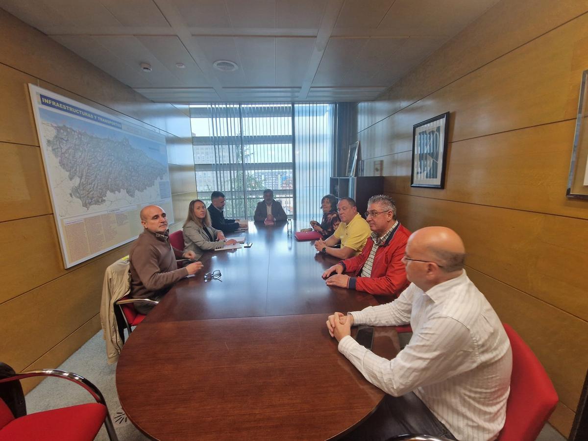 La reunión celebrada en Oviedo.