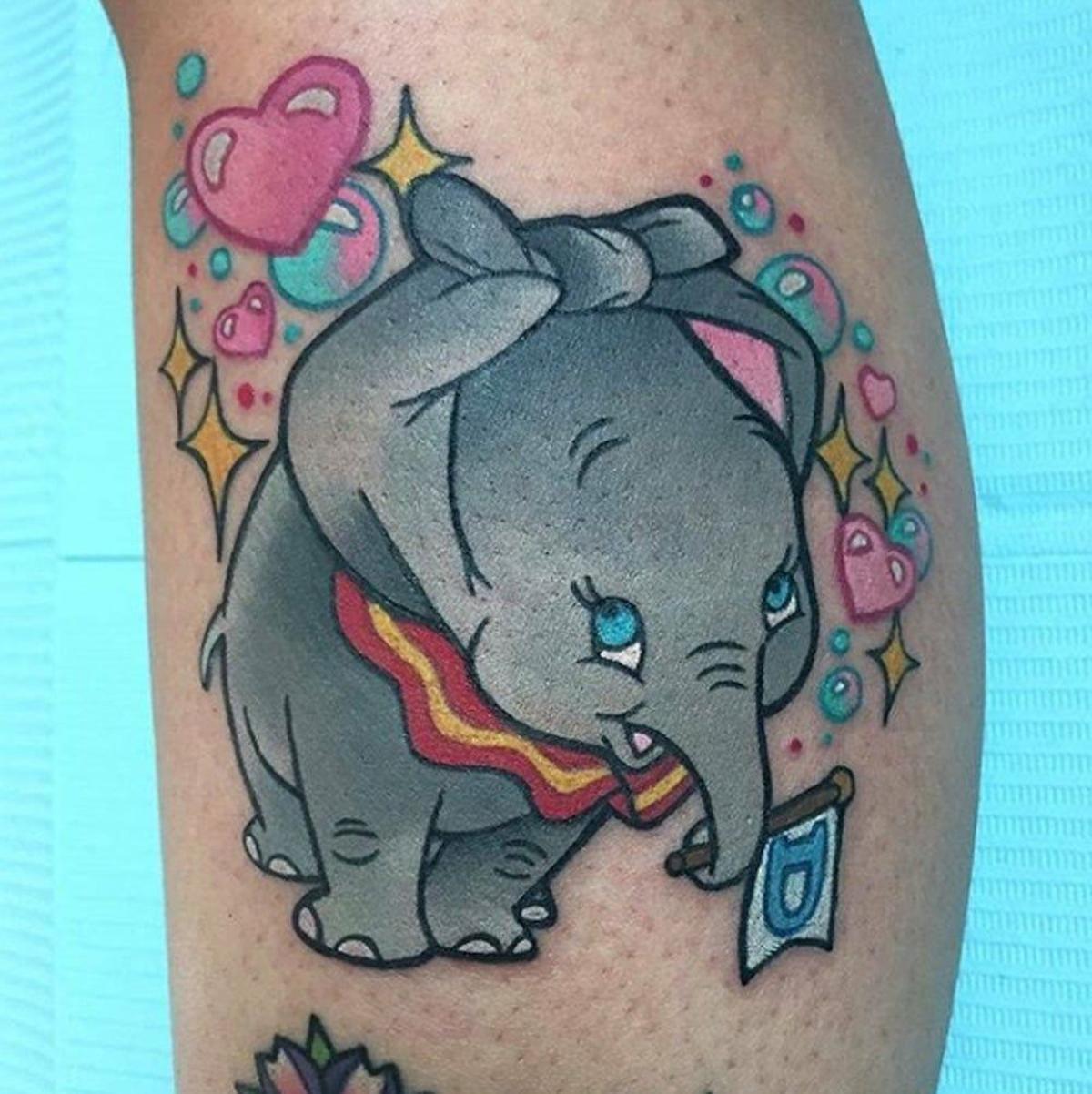 Tatuajes Disney: Dumbo