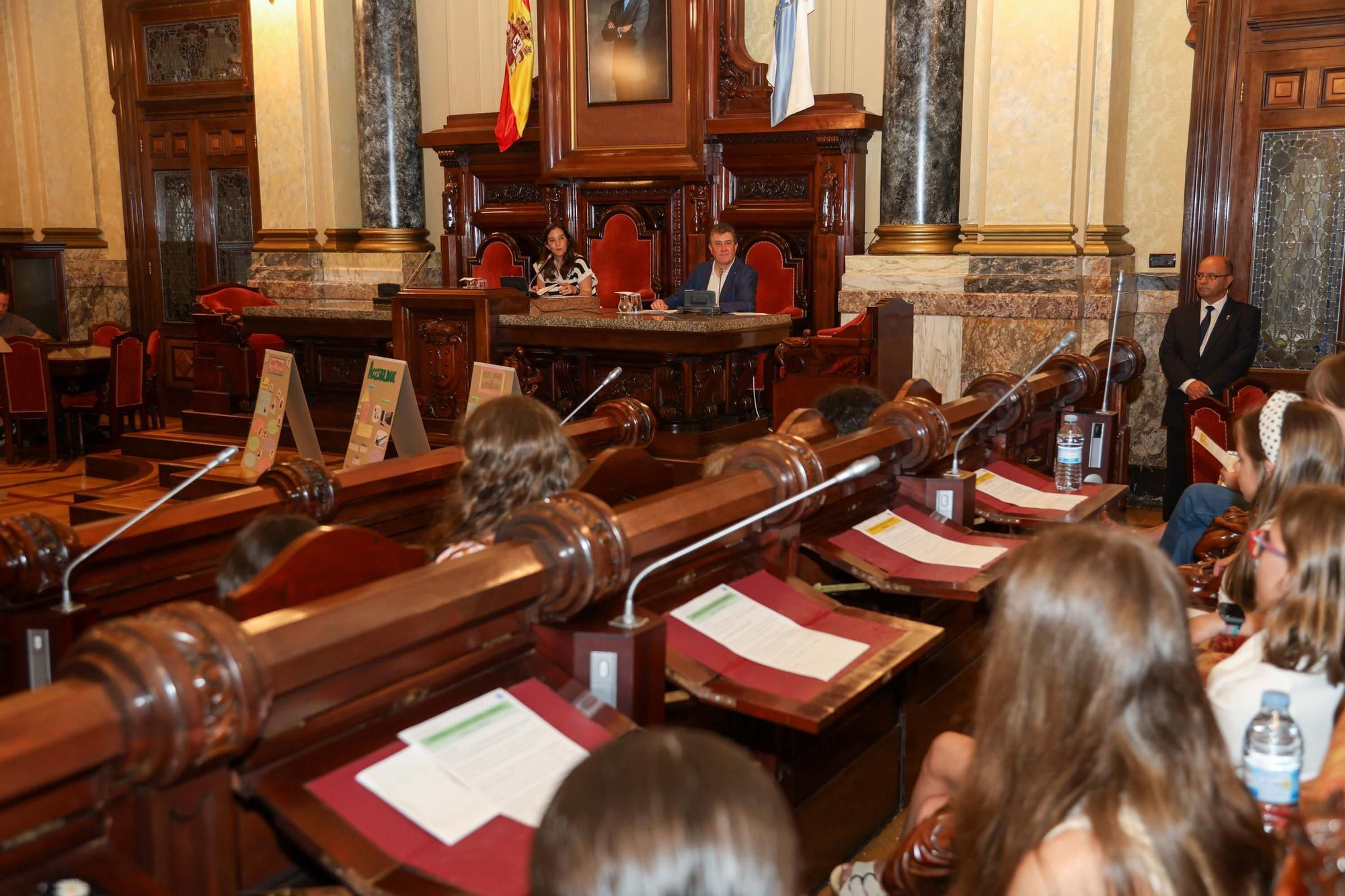 Pleno infantil en María Pita