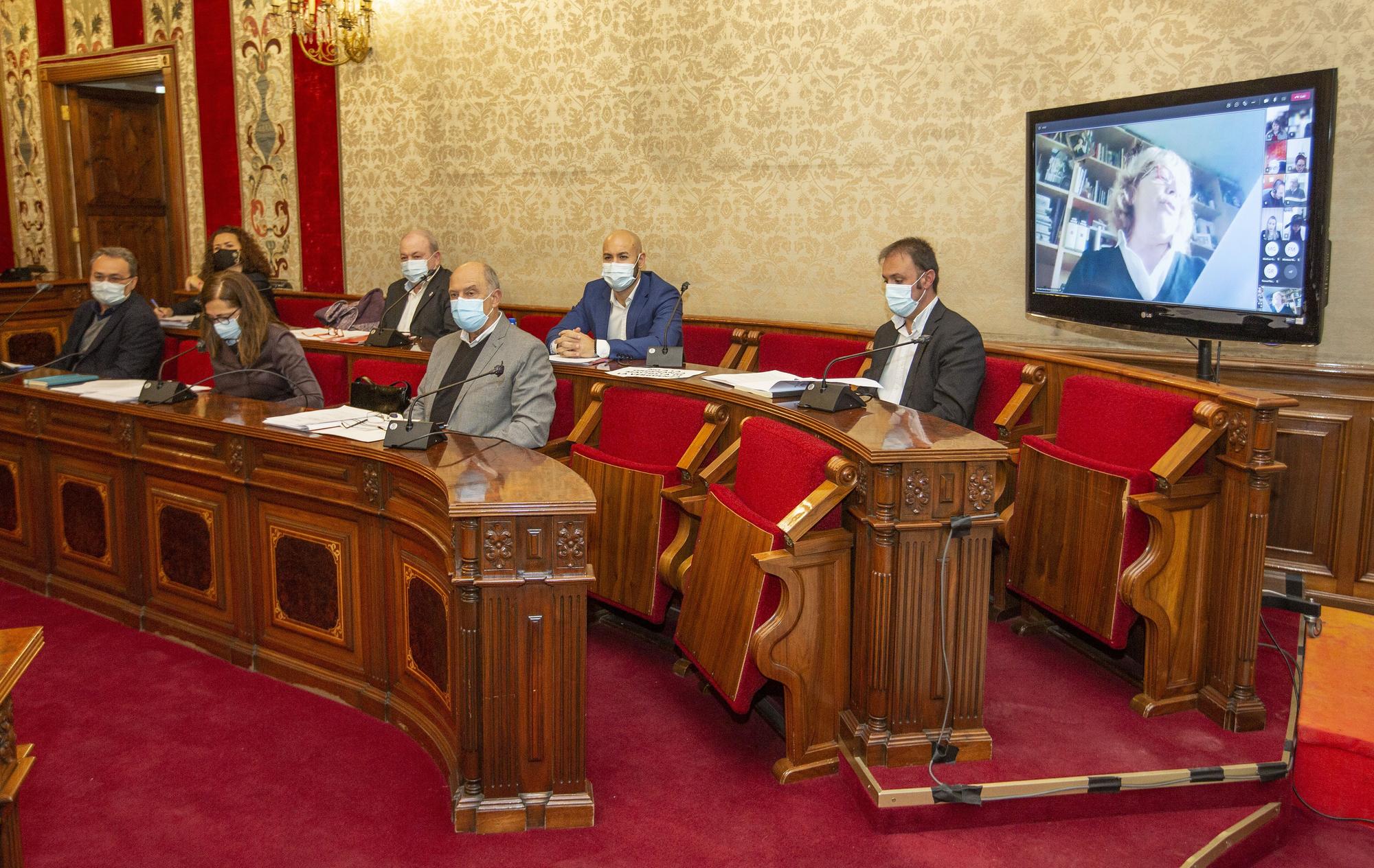 Pleno del Ayuntamiento de Alicante del 25 noviembre 2021