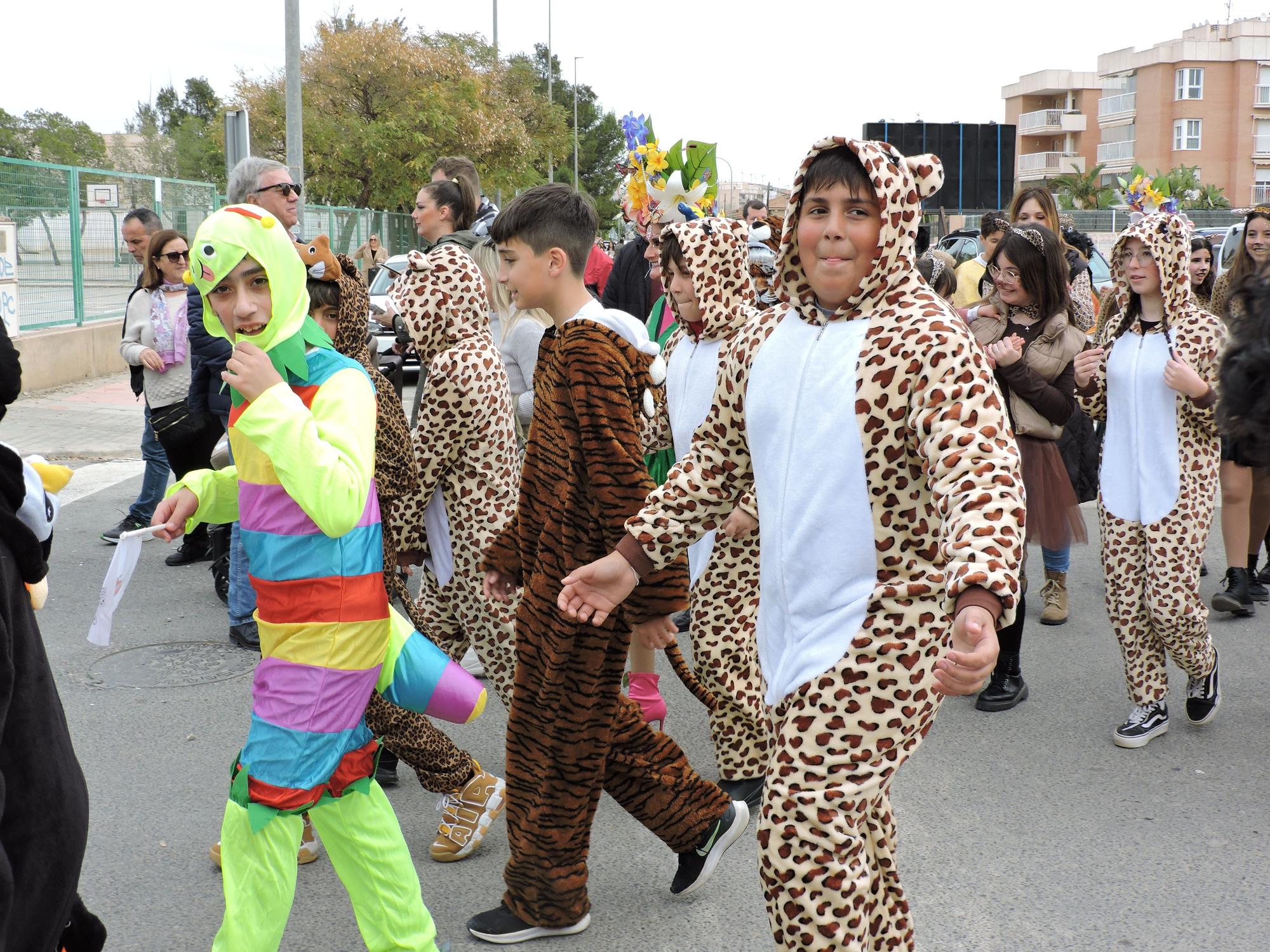 Los  colegios de Águilas celebran el carnaval