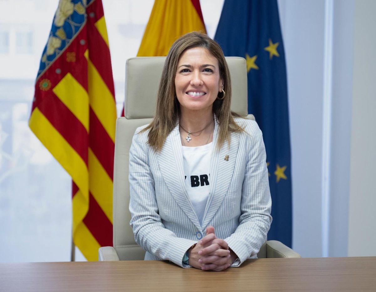 La alcaldesa de Almassora, María tormo, agradece la confianza de los vecinos.