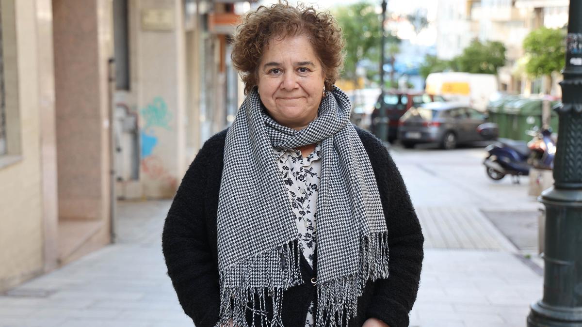 La directora de la Unidad Asistencial del Tratamiento del Alcoholismo en Vigo de la Asociación Asvidal, Carmen Guimeráns.