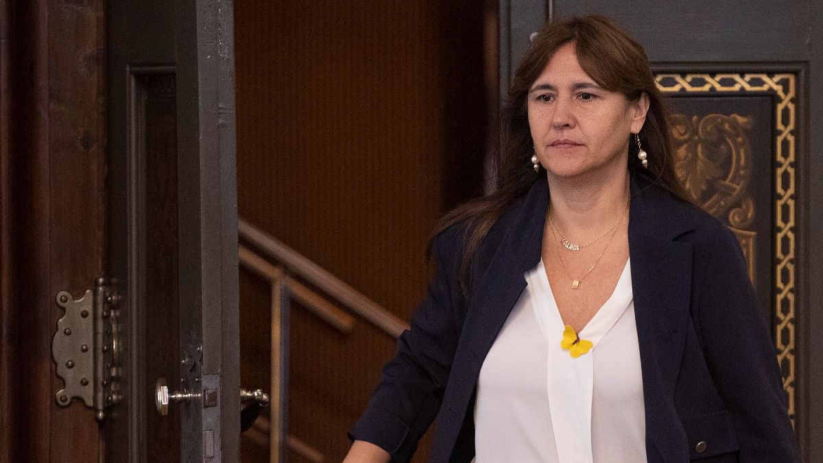 Laura Borràs, presidenta suspendida del Parlament
