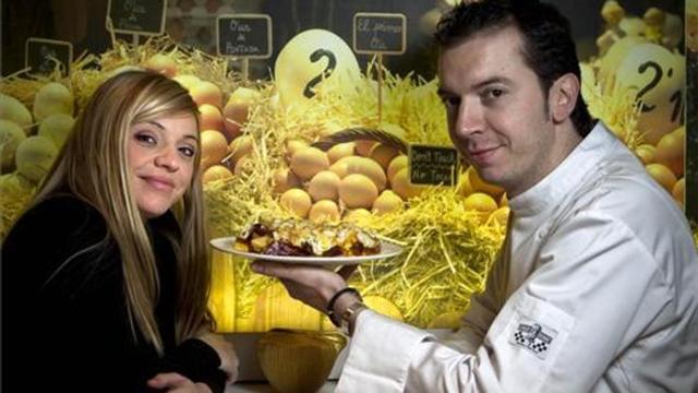 Natàlia Ferran y Daniel Rueda, en Tapeo. Foto: Joan Cortadellas