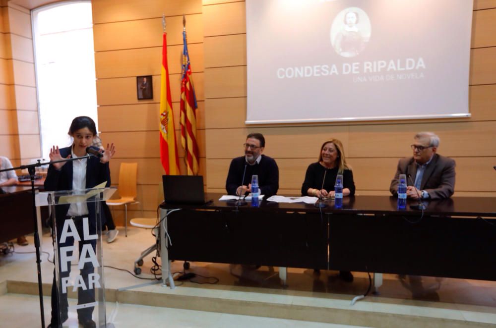 Exposición sobre la condesa de Ripalda en Alfafar