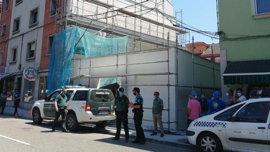 Fallece un trabajador al caerle un ladrillo en la cabeza cuando trabajaba en un solar en Arriondas