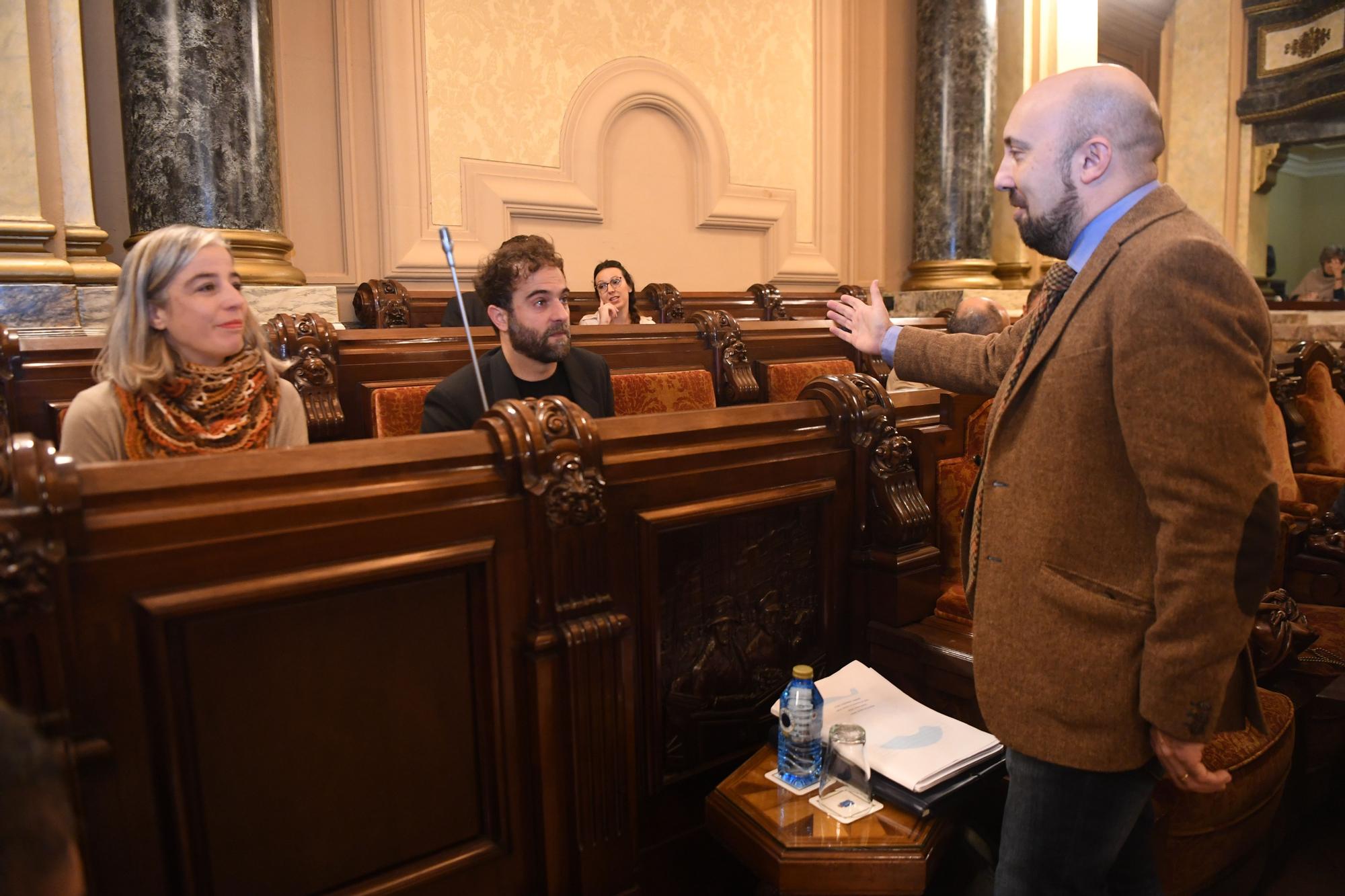 Pleno en A Coruña: PP, Marea Atlántica y BNG piden volver a negociar el acuerdo para recuperar la cárcel