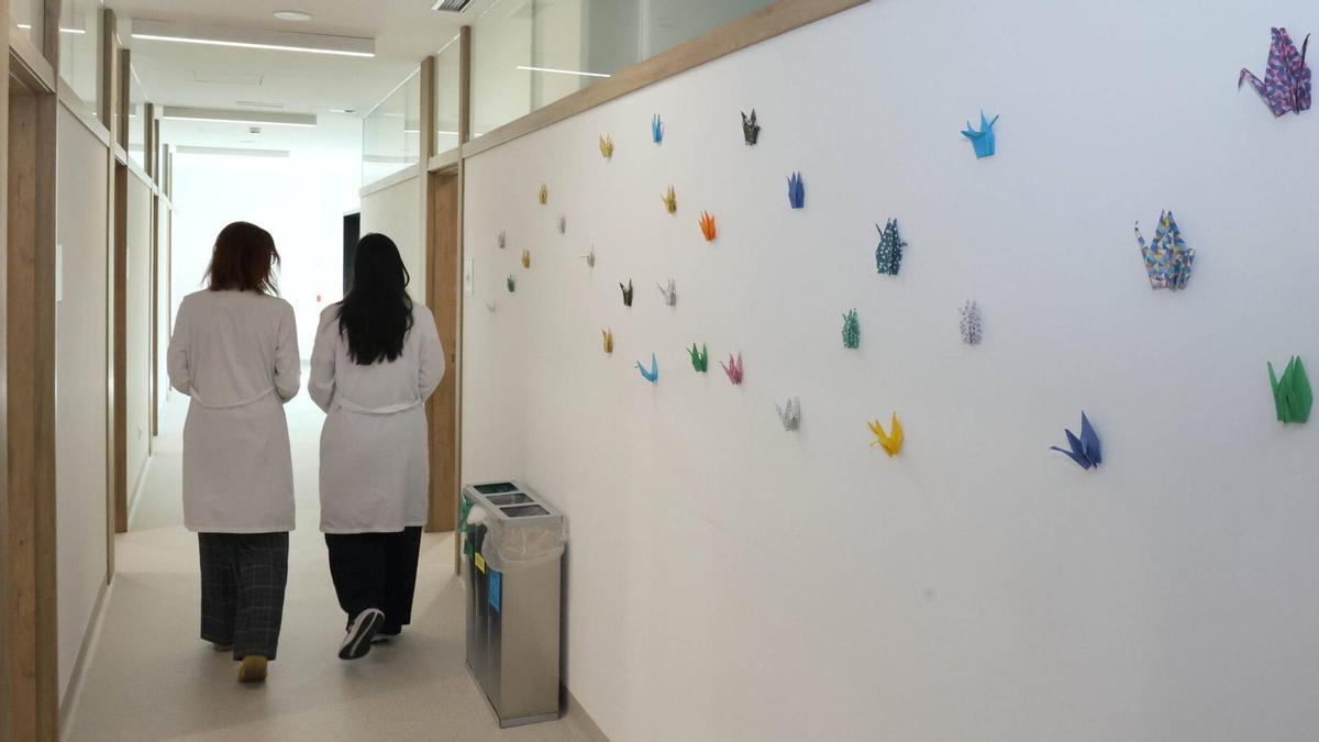 Unidad de hospitallzación infanto-juvenil del Hospital Álvaro Cunqueiro.