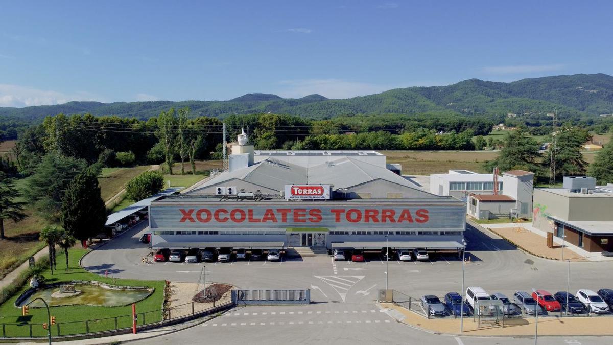 Oficines centrals de Xocolates Torras a Cornellà del Terri