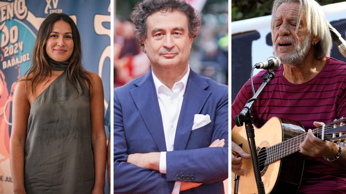 Celia Romero, Pepe Rodríguez y Luis Pastor estarán este fin de semana en Badajoz.