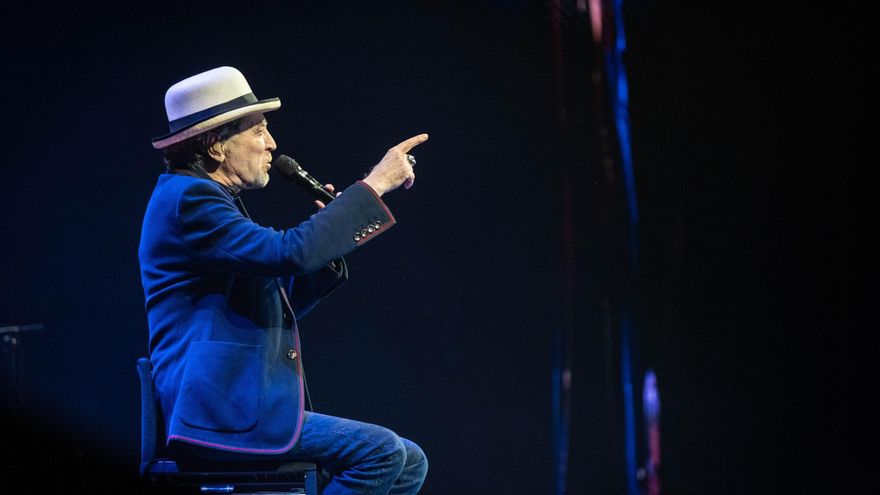 Once mil personas despiden a Joaquín Sabina en el Recinto Ferial