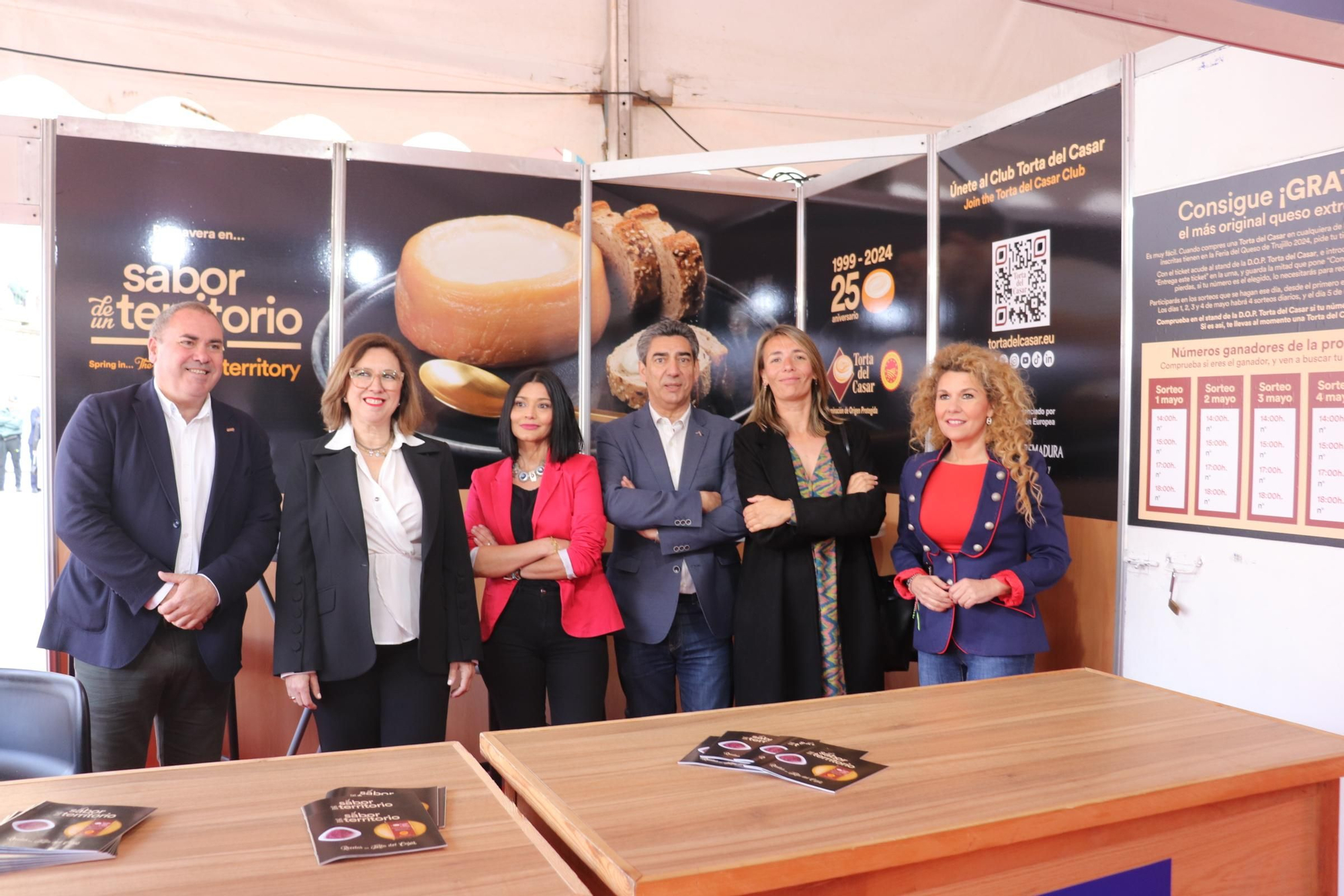 Primera jornada de la Feria Nacional del Queso de Trujillo