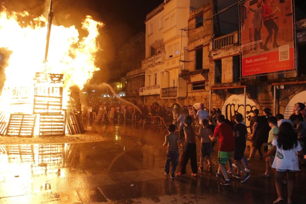 Vigo disfruta de la noche de San Juan