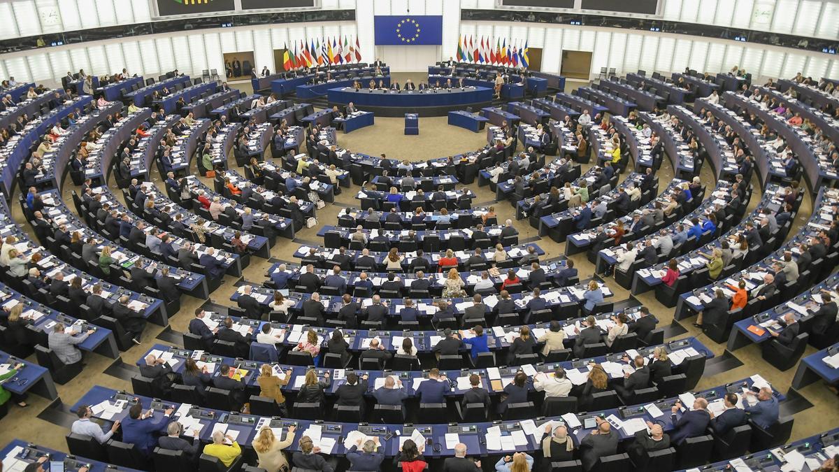 Una imagen de archivo del Parlamento Europeo.