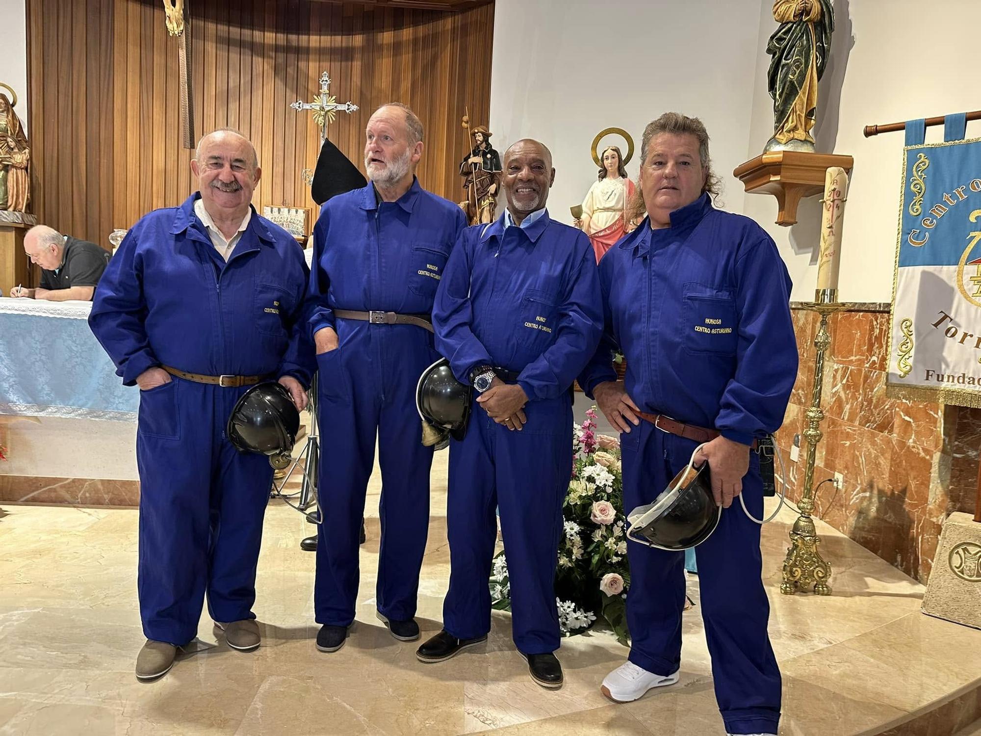EN IMÁGENES: Así fue la fiesta de Santa Bárbara en el Centro Asturiano de Torrevieja