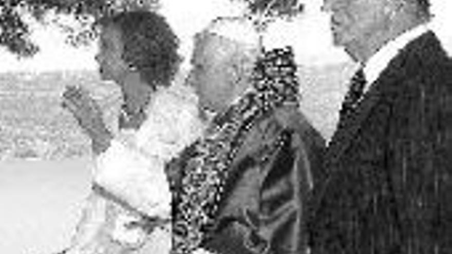 Primera visita de los Reyes a Benedicto XVI