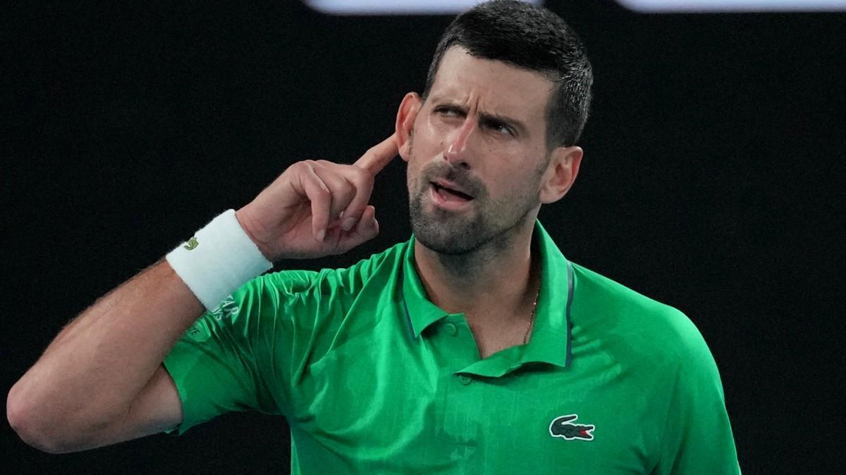 Novak Djokovic, tras vencer a Botic van de Zandschulp