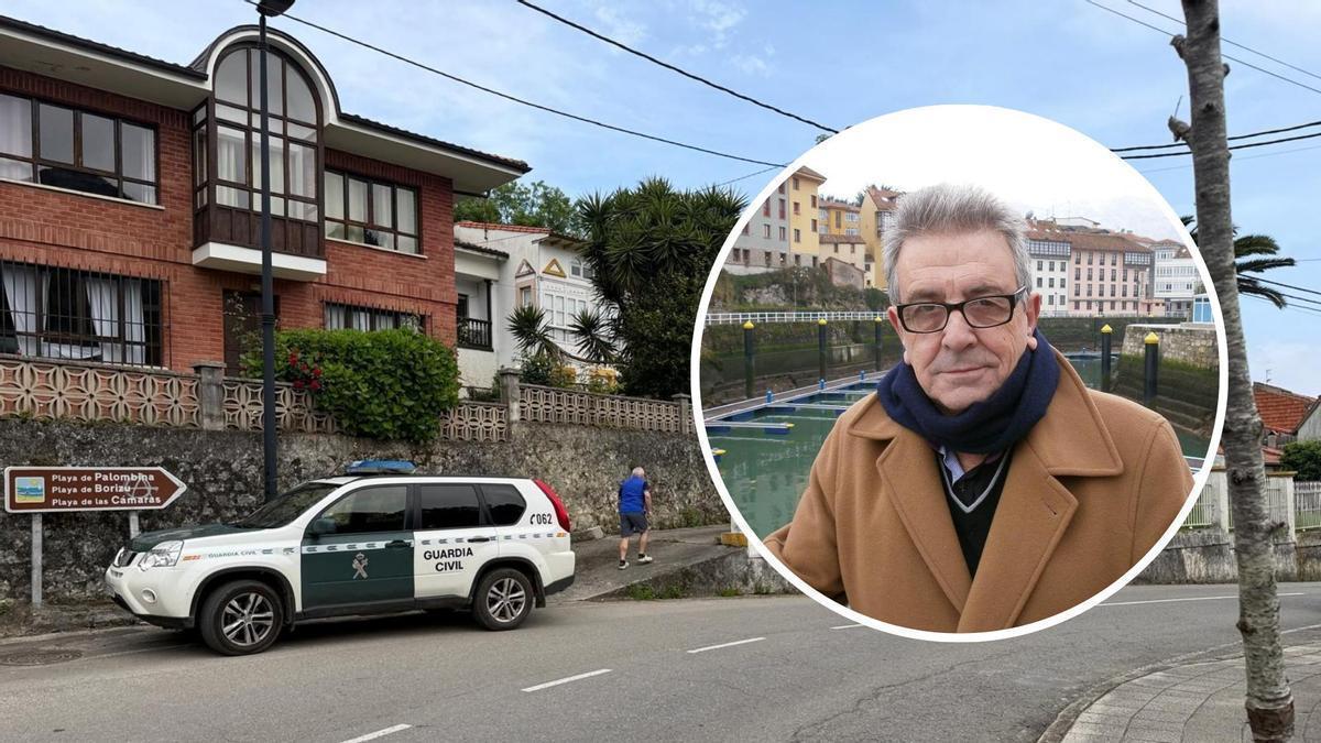 EN IMÁGENES: La Guardia Civil investiga la muerte de José María Úrculo en su casa de Celorio