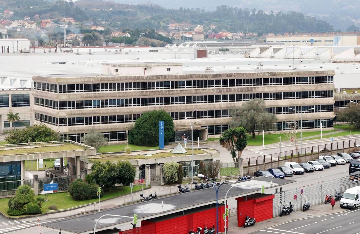 Vista general de las instalaciones de Stellantis en Vigo.