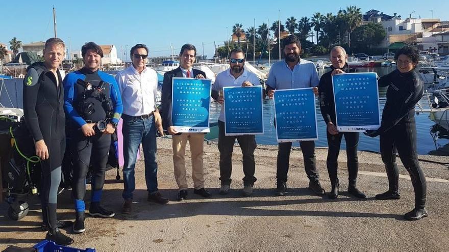 Cuarenta buceadores para limpiar Cabo de Palos