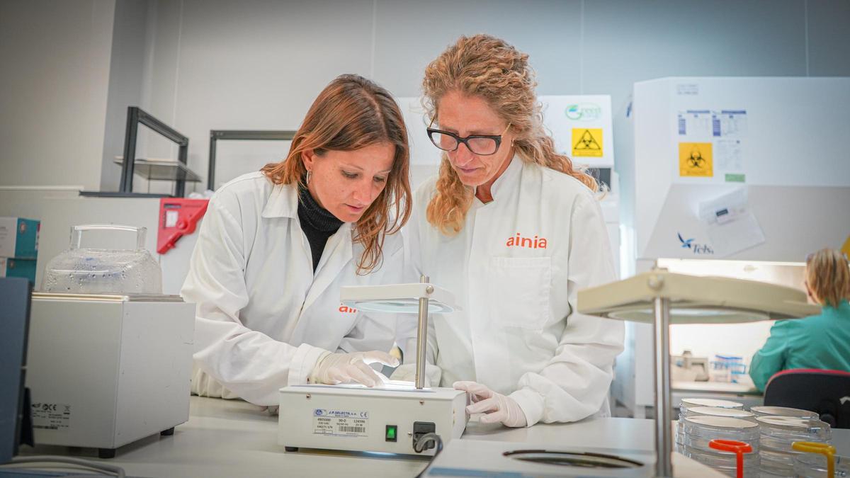 Uno de los laboratorios del instituto tecnológico Ainia, donde se analizarán las muestras.